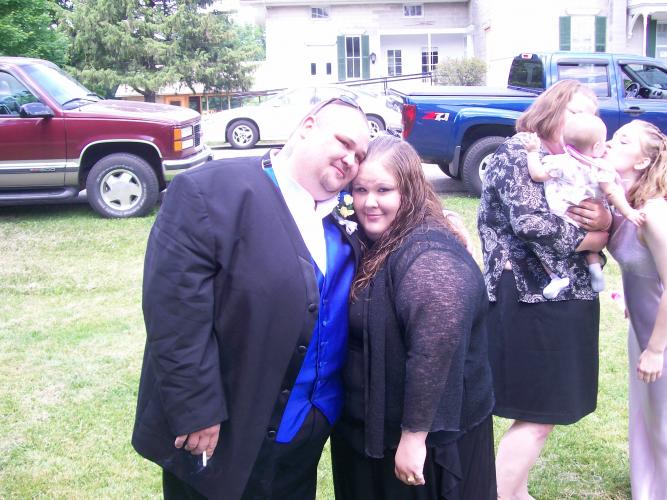 Chris and me