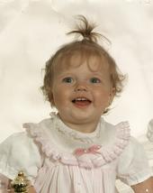 His daughter Brianna when she was little